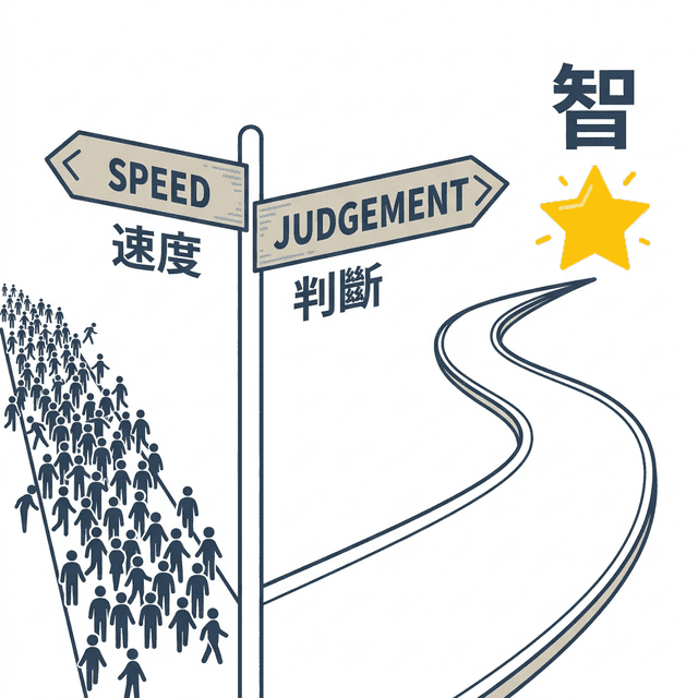 速度與判斷力的分水嶺