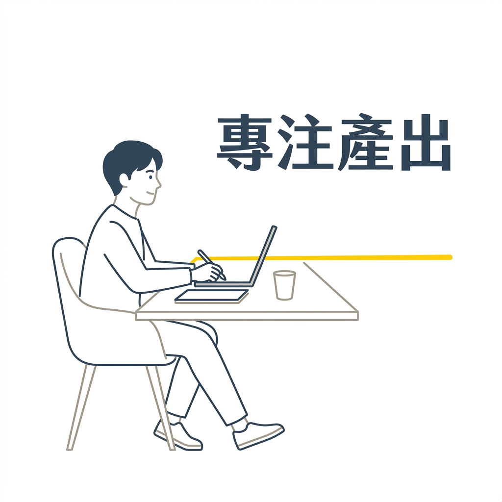 專注產出