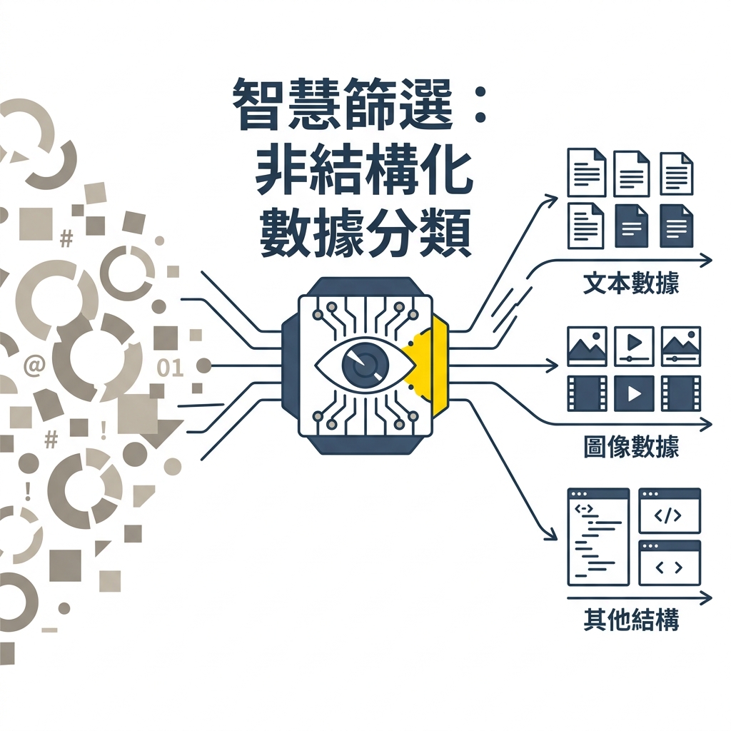 非結構化資料的 AI 守門節點