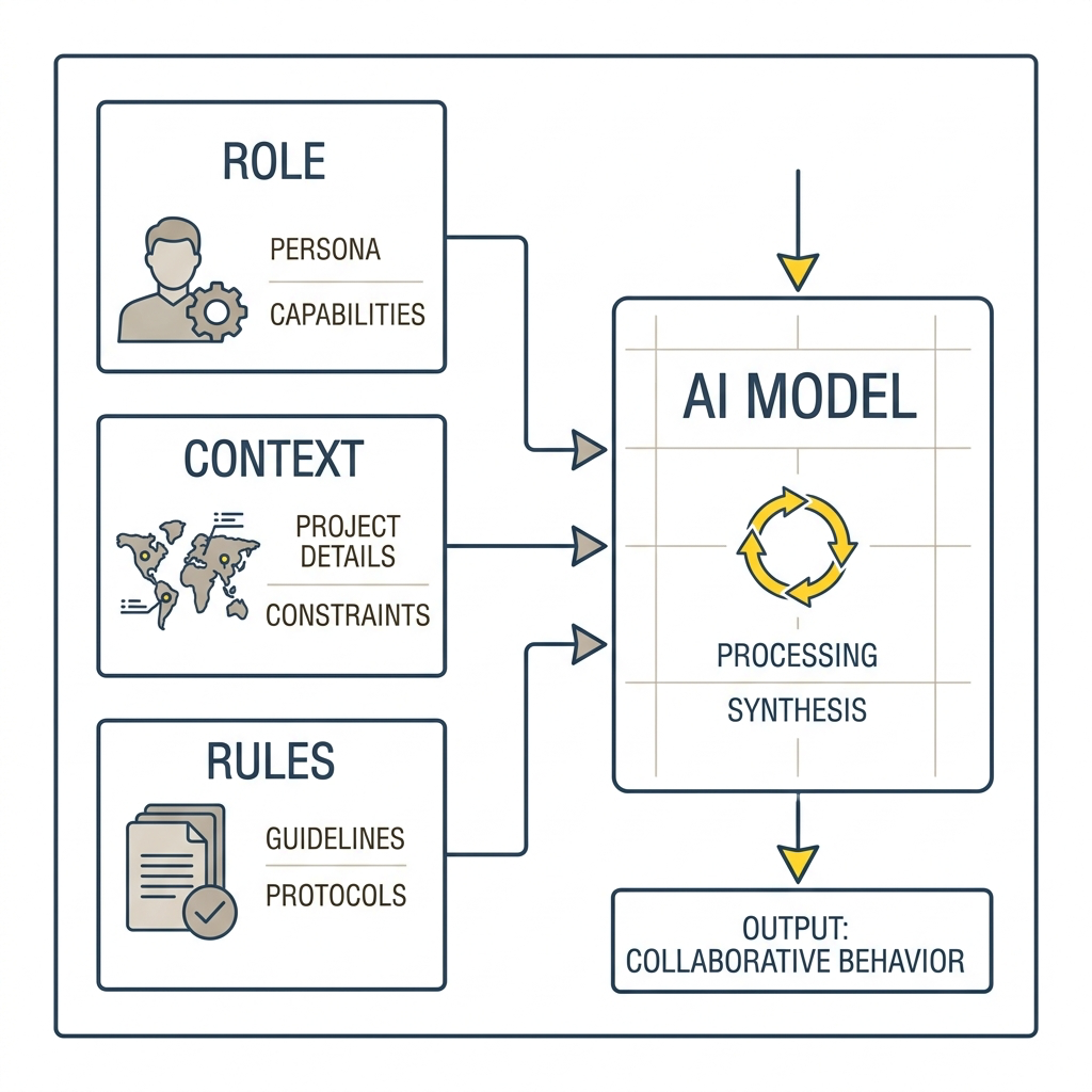 Structural Breakdown: How to Input Roles, Context, and Boundaries into AI